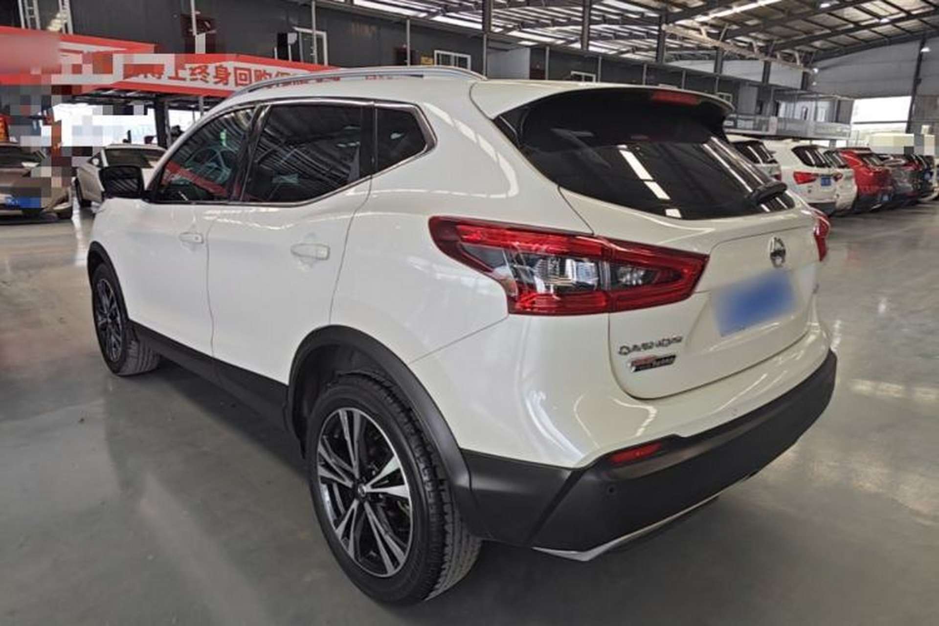 Used Nissan Qashqai 2022 2.0L CVT XV Premier Luxury Edition Rear Left 45 Deg