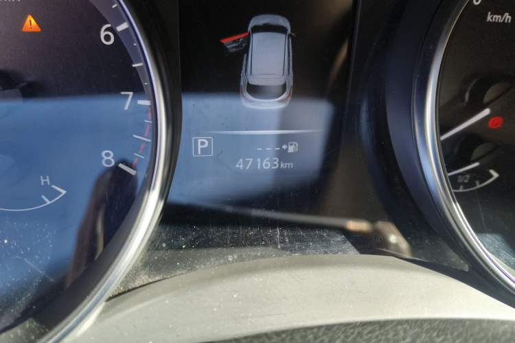Used Nissan Qashqai 2022 2.0L CVT XV Premier Luxury Edition Odometer Close Up