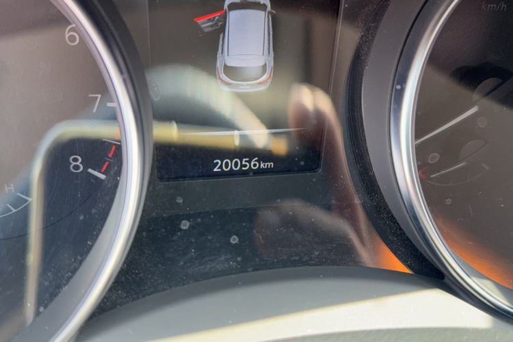 Used Nissan Qashqai 2023 Classic 2.0L CVT XV Comfort Edition Odometer Close Up