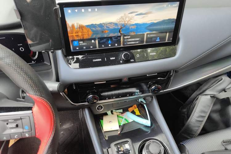 Used Nissan Qashqai 2023 1.3T CVT Navigation Edition Audio And AC Panel
