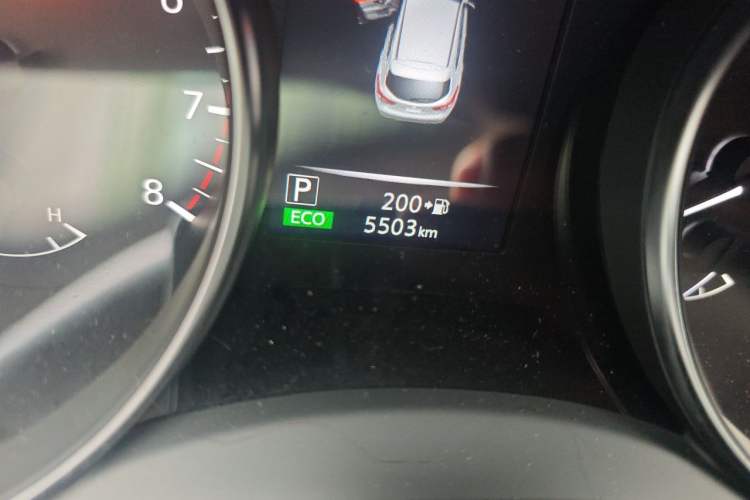 Used Nissan Qashqai 2023 Classic 2.0L CVT XV Comfort Edition Odometer Close Up