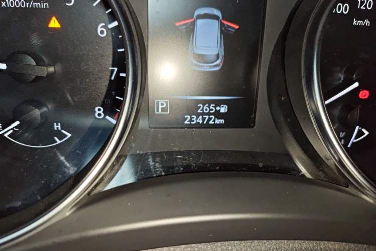Used Nissan Qashqai 2023 Classic 2.0L CVT XV Comfort Edition Odometer Close Up