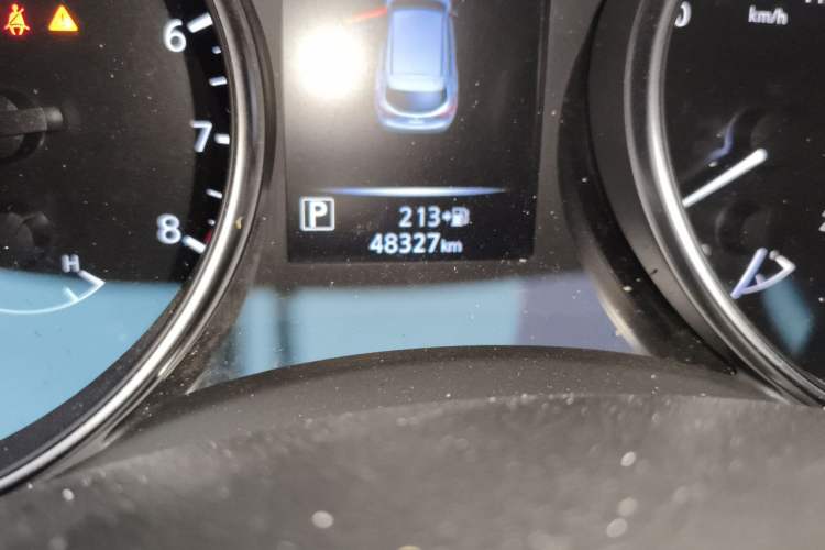 Used Nissan Qashqai 2023 Classic 2.0L CVT XV Comfort Edition Odometer Close Up