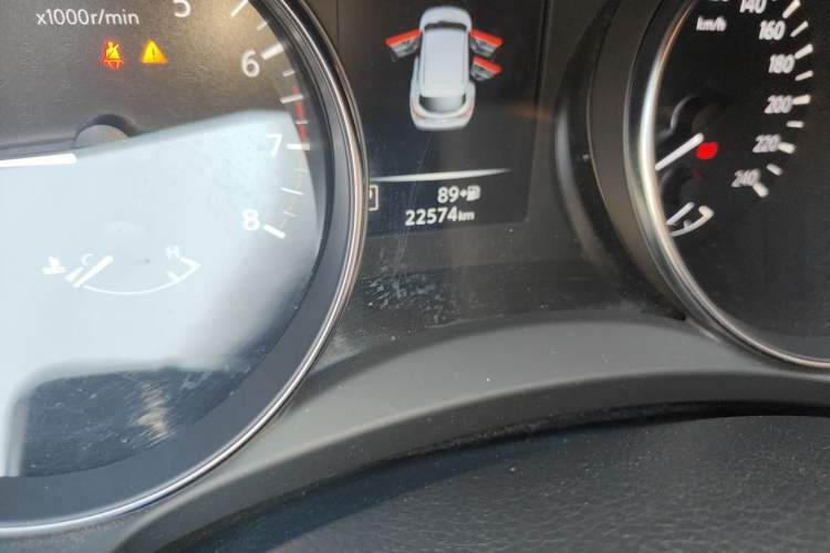 Used Nissan Qashqai 2023 Classic 2.0L CVT XV Comfort Edition Odometer Close Up