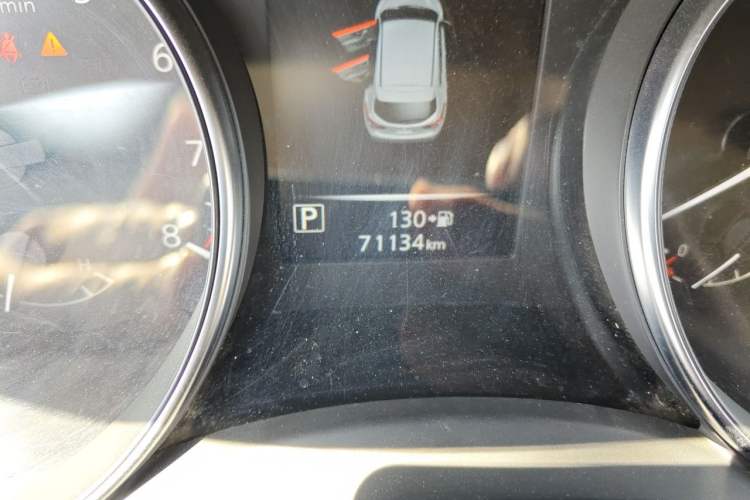 Used Nissan Qashqai 2023 Classic 2.0L CVT XV Comfort Edition Odometer Close Up