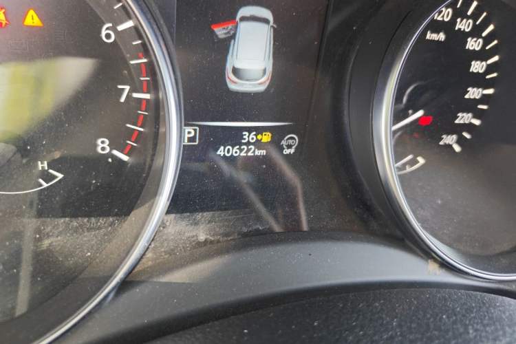 Used Nissan Qashqai 2023 Classic 2.0L CVT XV Comfort Edition Odometer Close Up