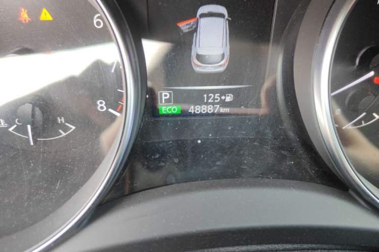 Used Nissan Qashqai 2023 Classic 2.0L CVT XV Prem. Smart Enjoyment Edition Odometer Close Up