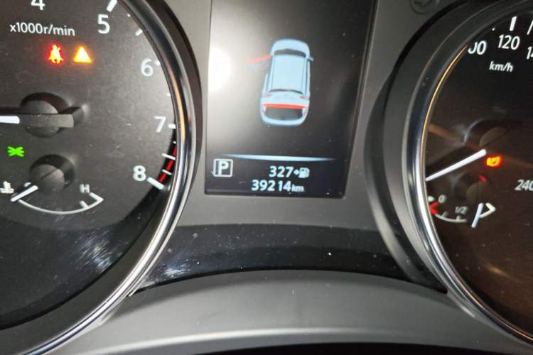 Used Nissan Qashqai 2023 Classic 2.0L CVT XV Comfort Edition Odometer Close Up