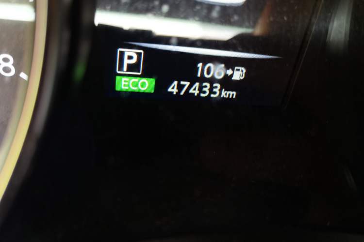 Used Nissan Qashqai 2023 Classic 2.0L CVT XV Comfort Edition Odometer Close Up