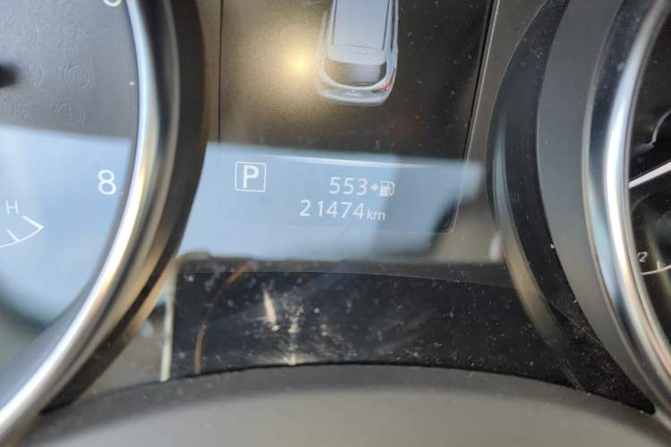 Used Nissan Qashqai 2023 Classic 2.0L CVT XV Comfort Edition Odometer Close Up