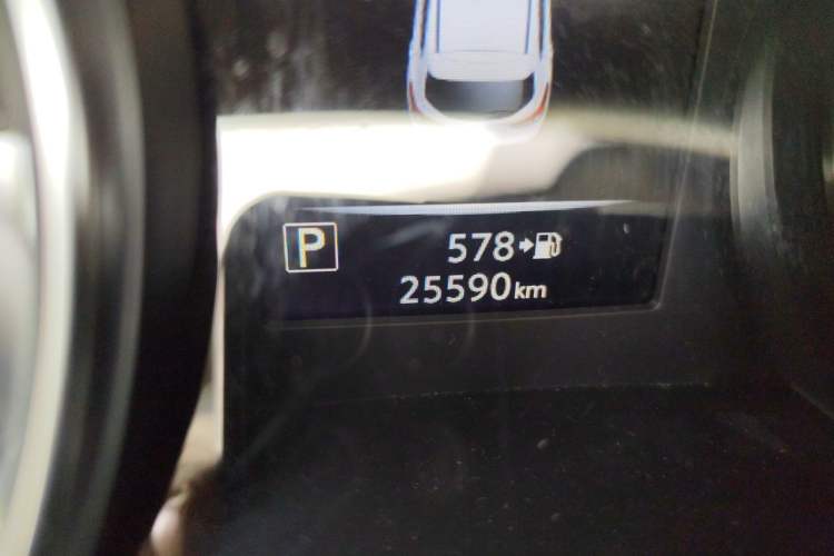 Used Nissan Qashqai 2023 Classic 2.0L CVT XV Prem. Smart Enjoyment Edition Odometer Close Up