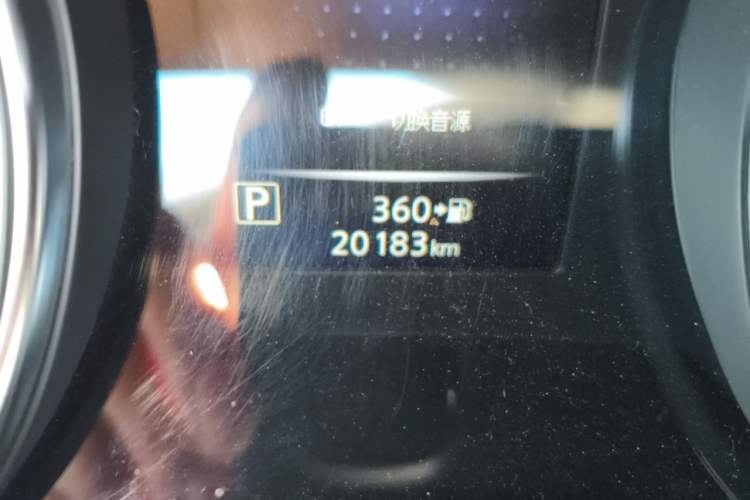 Used Nissan Qashqai 2023 Classic 2.0L CVT XV Comfort Edition Odometer Close Up