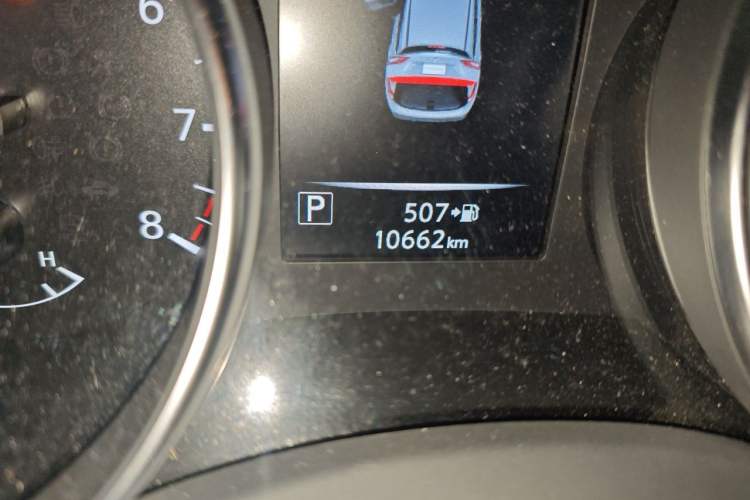 Used Nissan Qashqai 2023 Classic 2.0L CVT XV Comfort Edition Odometer Close Up