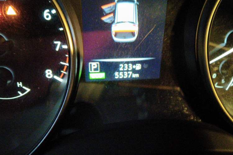 Used Nissan Qashqai 2023 Classic 2.0L CVT XV Comfort Edition Odometer Close Up