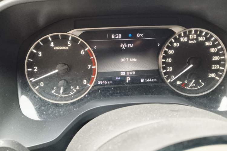 Used Nissan Qashqai 2023 1.3T CVT Elite Edition Odometer Close Up