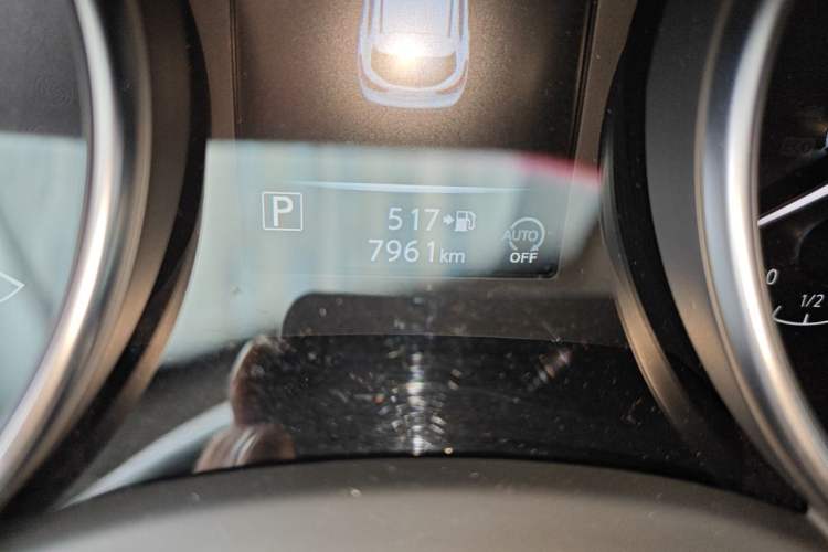 Used Nissan Qashqai 2023 Classic 2.0L CVT XV Comfort Edition Odometer Close Up