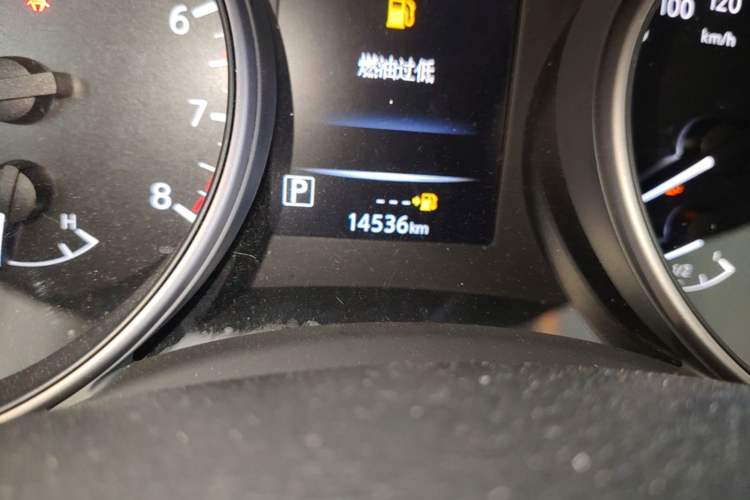 Used Nissan Qashqai 2025 Honor 2.0L CVT XV+ Leading Edition Odometer Close Up