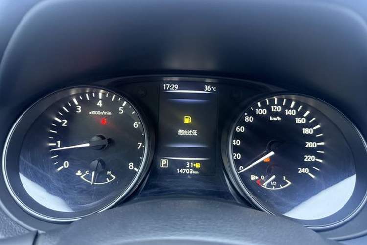 Used Nissan Qashqai 2025 Honor 2.0L CVT XV+ Leading Edition Odometer Close Up
