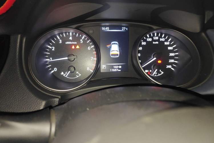 Used Nissan Qashqai 2025 Honor 2.0L CVT XV Genuine Edition Odometer Close Up