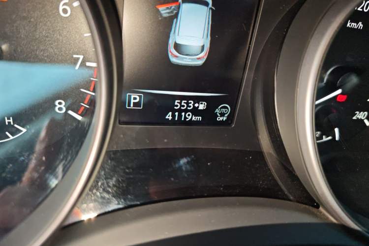 Used Nissan Qashqai 2025 Honor 2.0L CVT XV+ Leading Edition Odometer Close Up
