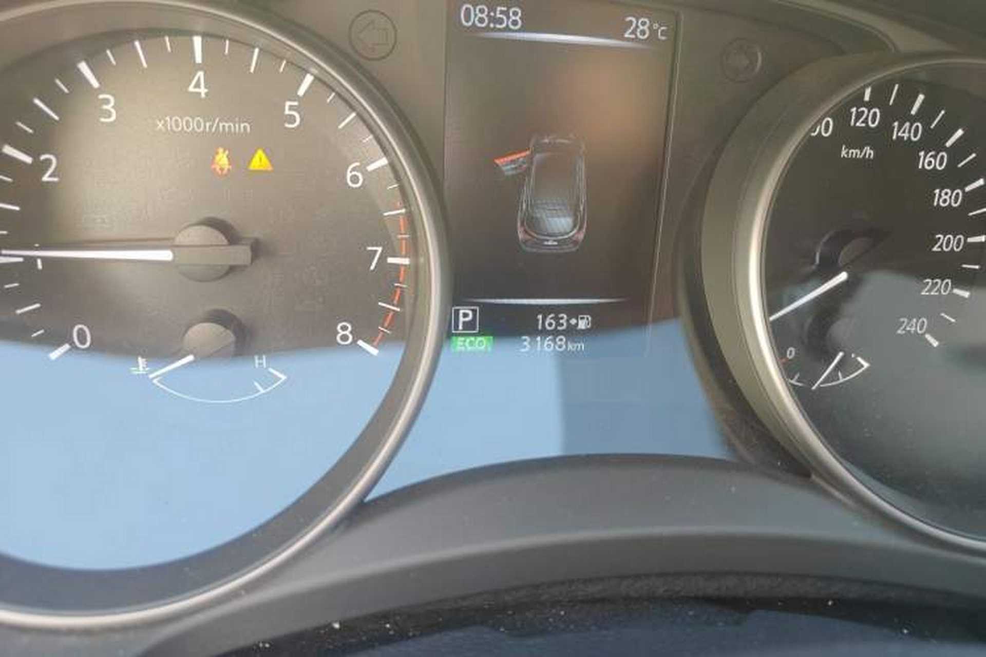 Used Nissan Qashqai 2025 Facelifted Honor 2.0L CVT XV+ Leading Edition Odometer Close Up
