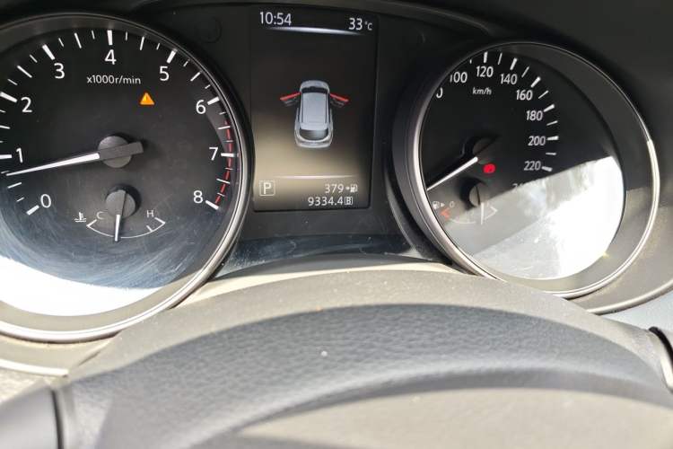 Used Nissan Qashqai 2025 Honor 2.0L CVT XV+ Leading Edition Odometer Close Up