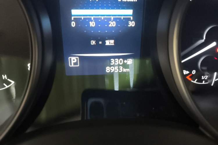 Used Nissan Qashqai 2025 Honor 2.0L CVT XV Genuine Edition Odometer Close Up