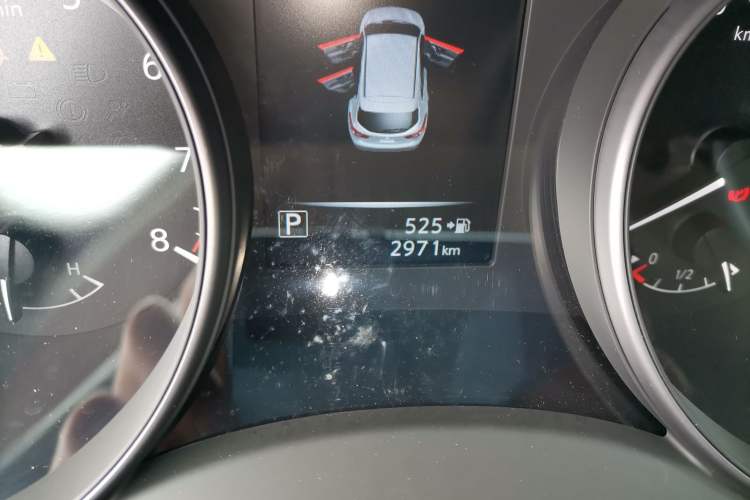 Used Nissan Qashqai 2025 Honor 2.0L CVT XV Genuine Edition Odometer Close Up