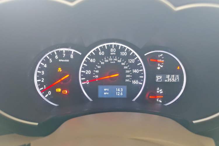 Used Nissan Quest 2012 3.5L SL Instrument Cluster