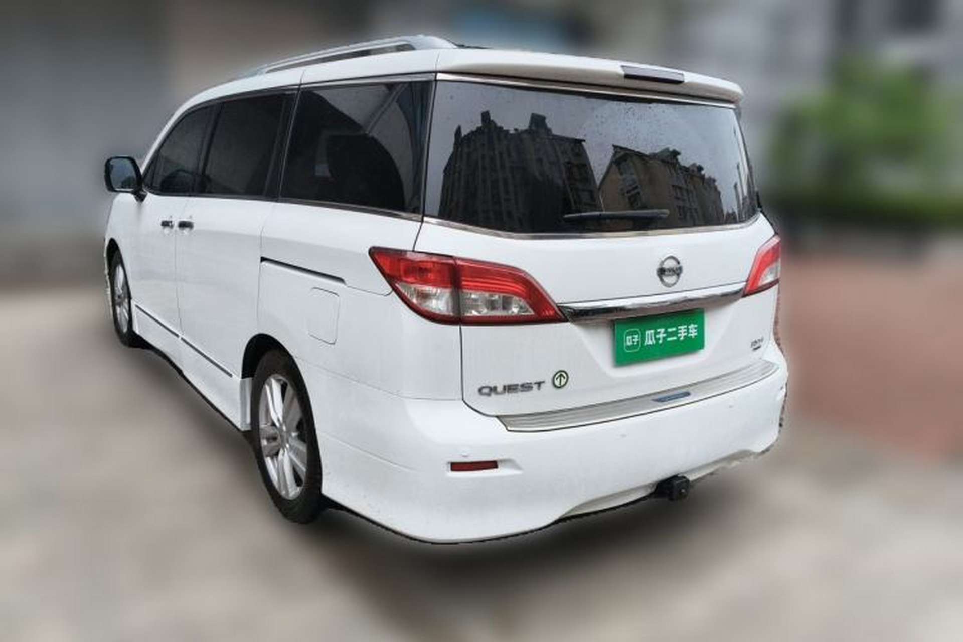 Used Nissan Quest 2012 3.5L SL Rear Left 45 Deg