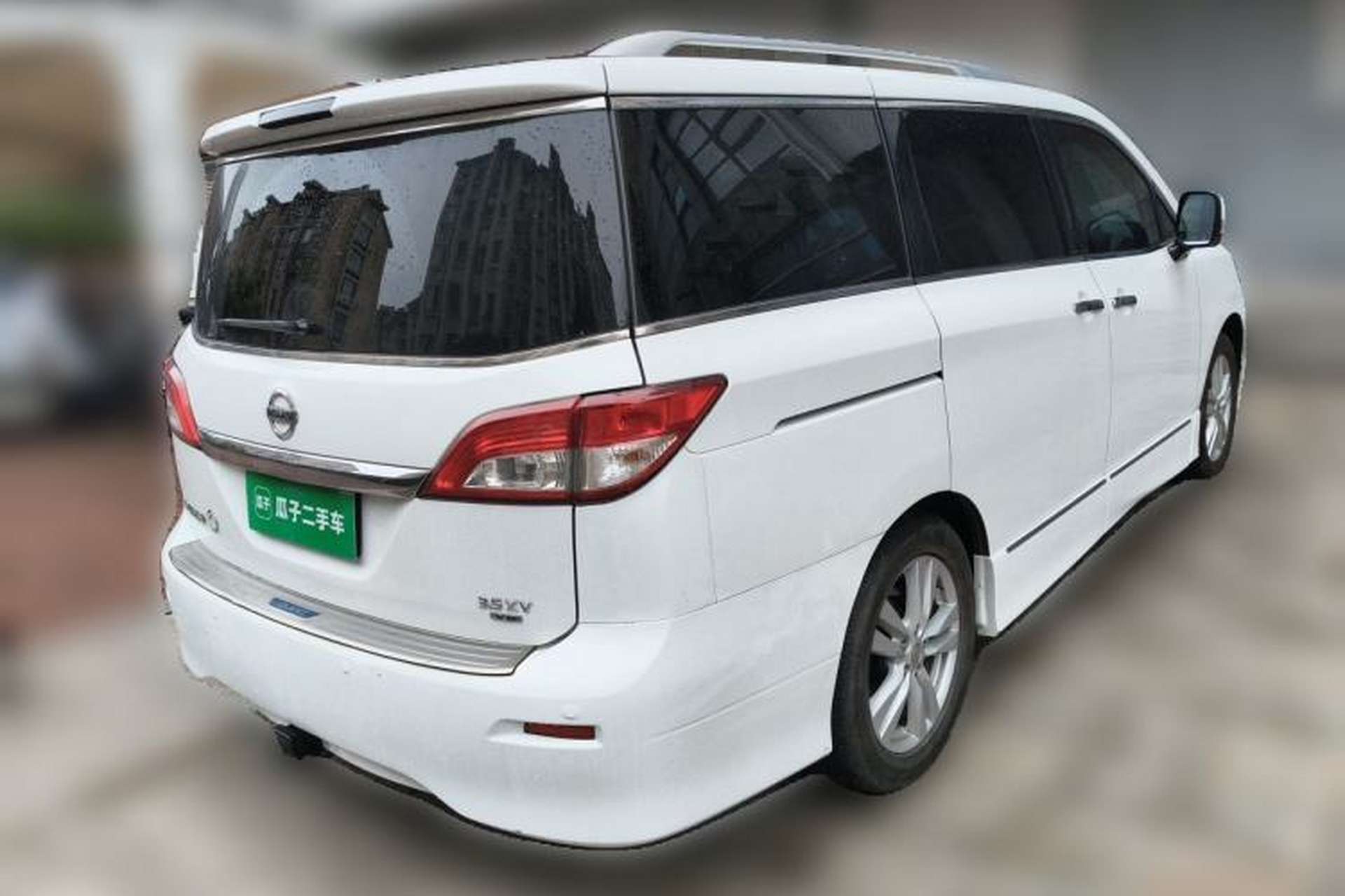 Used Nissan Quest 2012 3.5L SL Rear Right 45 Deg