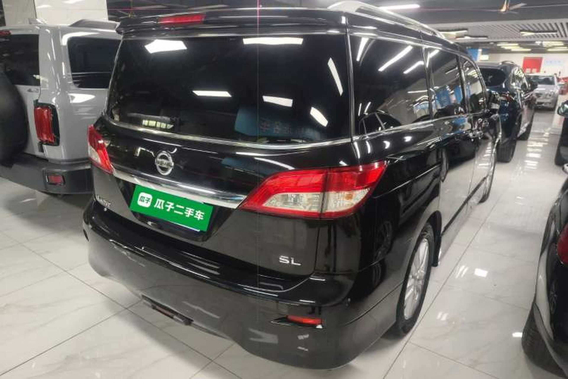 Used Nissan Quest 2015 3.5L SL Rear Right 45 Deg