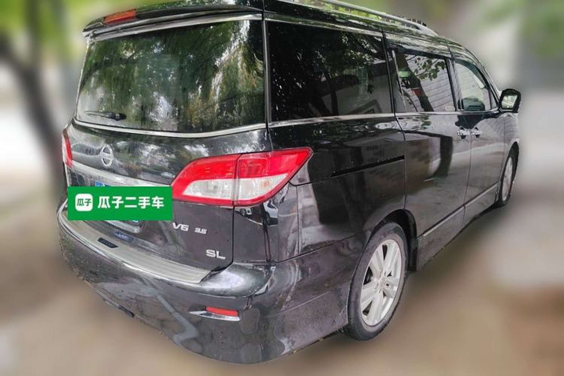 Used Nissan Quest 2015 3.5L SL Rear Right 45 Deg