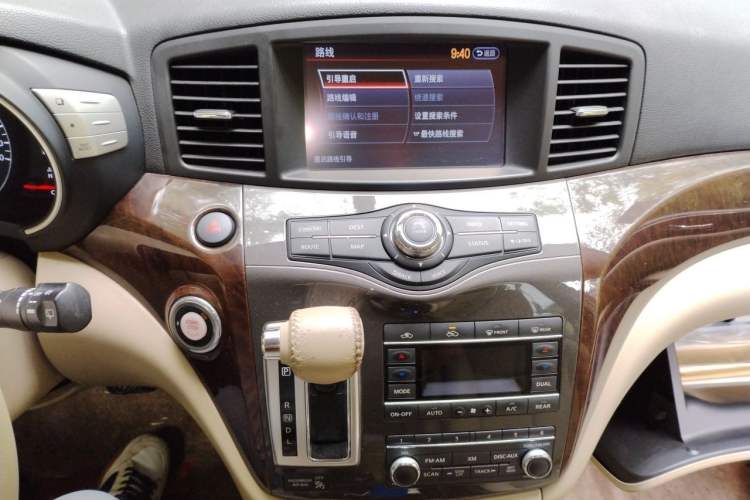 Used Nissan Quest 2015 3.5L SL Audio And AC Panel