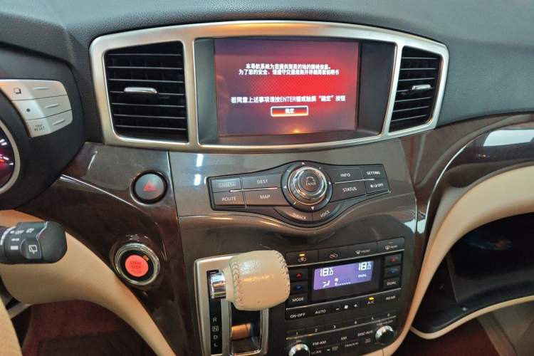 Used Nissan Quest 2015 3.5L SL Audio And AC Panel