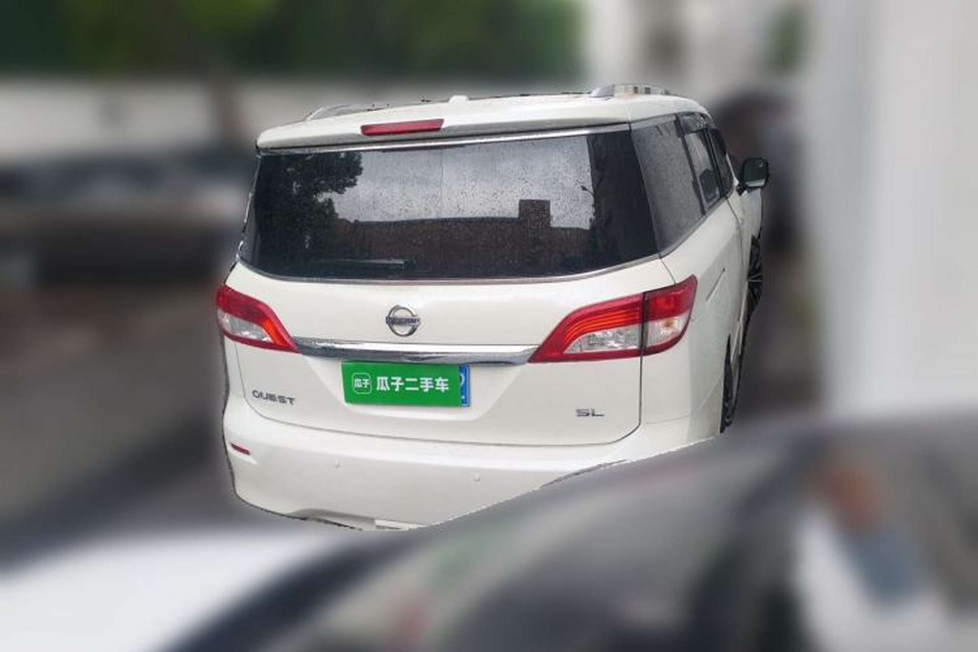 Used Nissan Quest 2015 3.5L SL Rear Right 45 Deg