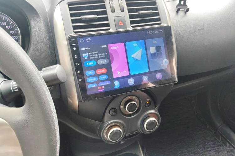 Used Nissan Sunny 2011 1.5XL CVT Luxury Edition Audio And AC Panel