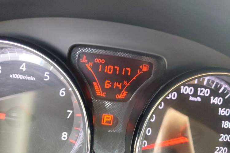Used Nissan Sunny 2011 1.5XL CVT Luxury Edition Odometer Close Up