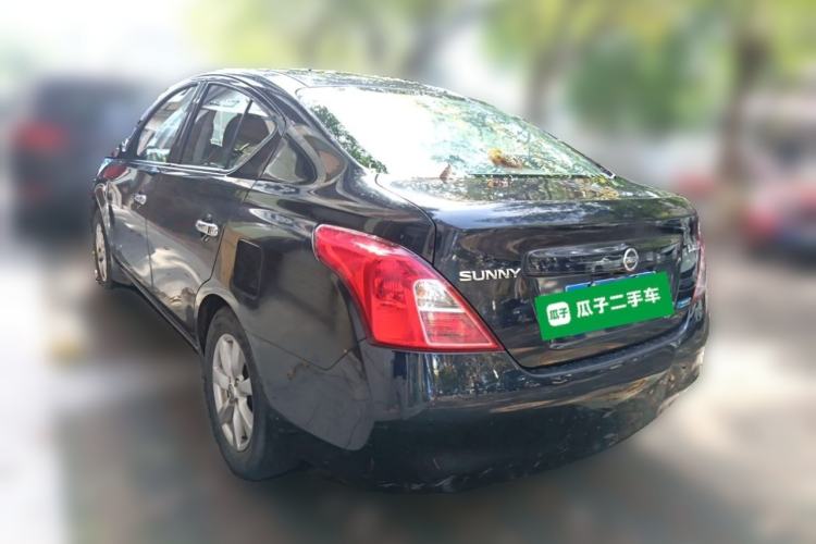 Used Nissan Sunny 2011 1.5XE Manual Comfort Edition Rear Left 45 Deg
