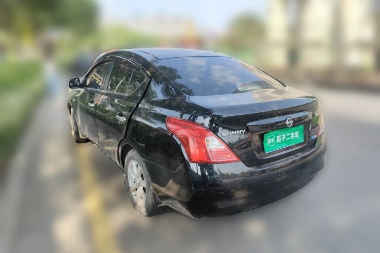 Used Nissan Sunny 2011 1.5XL Manual Deluxe Edition Rear Left 45 Deg