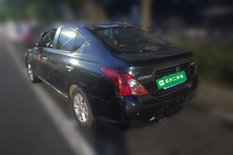 Used Nissan Sunny 2011 1.5XL Manual Deluxe Edition Rear Left 45 Deg