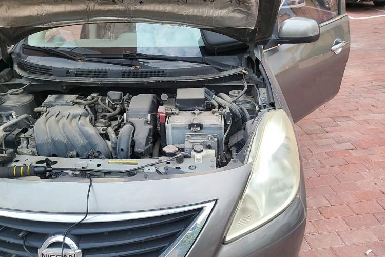 Used Nissan Sunny 2011 1.5XE CVT Comfort Edition Engine Bay Left