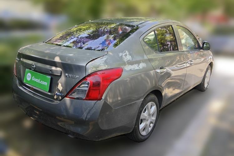 Used Nissan Sunny 2011 1.5XE Manual Comfort Edition Rear Right 45 Deg