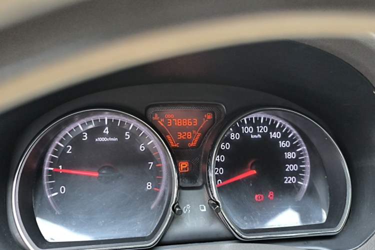 Used Nissan Sunny 2011 1.5XL CVT Luxury Edition Odometer Close Up