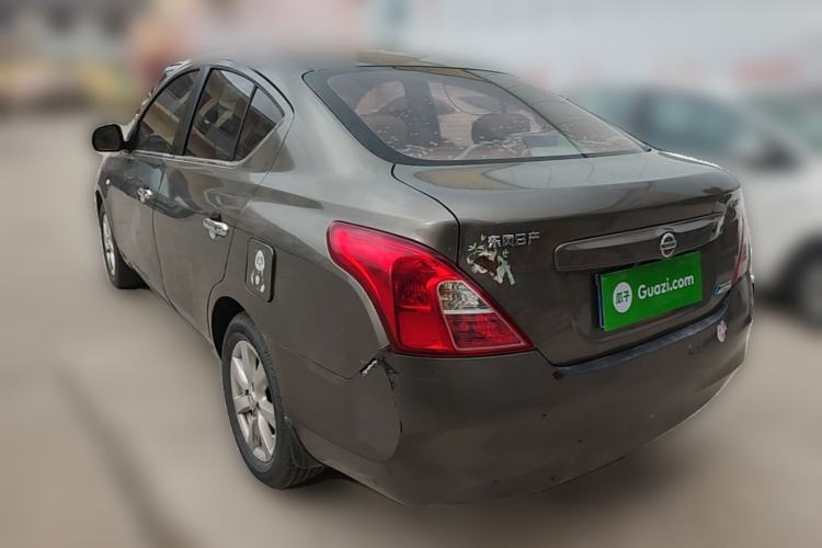 Used Nissan Sunny 2011 1.5XV CVT Deluxe Edition Rear Left 45 Deg