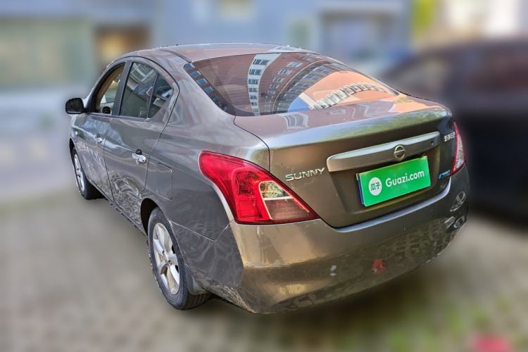 Used Nissan Sunny 2011 1.5XL Manual Deluxe Edition Rear Left 45 Deg