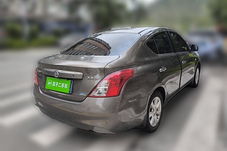 Used Nissan Sunny 2011 1.5XL CVT Luxury Edition Rear Right 45 Deg