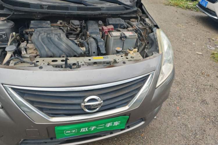 Used Nissan Sunny 2011 1.5XE Manual Comfort Edition Engine Bay Left
