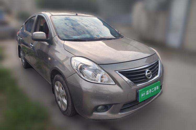 Used Nissan Sunny 2011 1.5XE CVT Comfort Edition Front Right 45 Deg