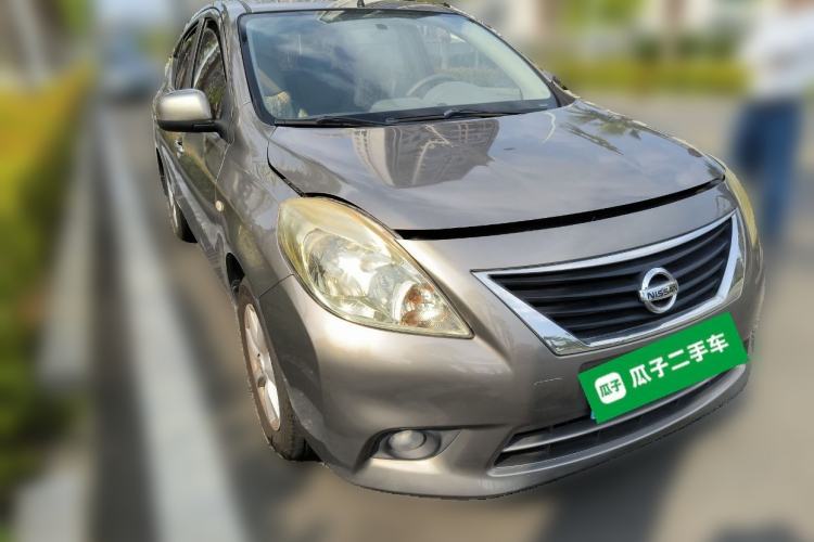 Used Nissan Sunny 2011 1.5XV CVT Deluxe Edition Front Right 45 Deg